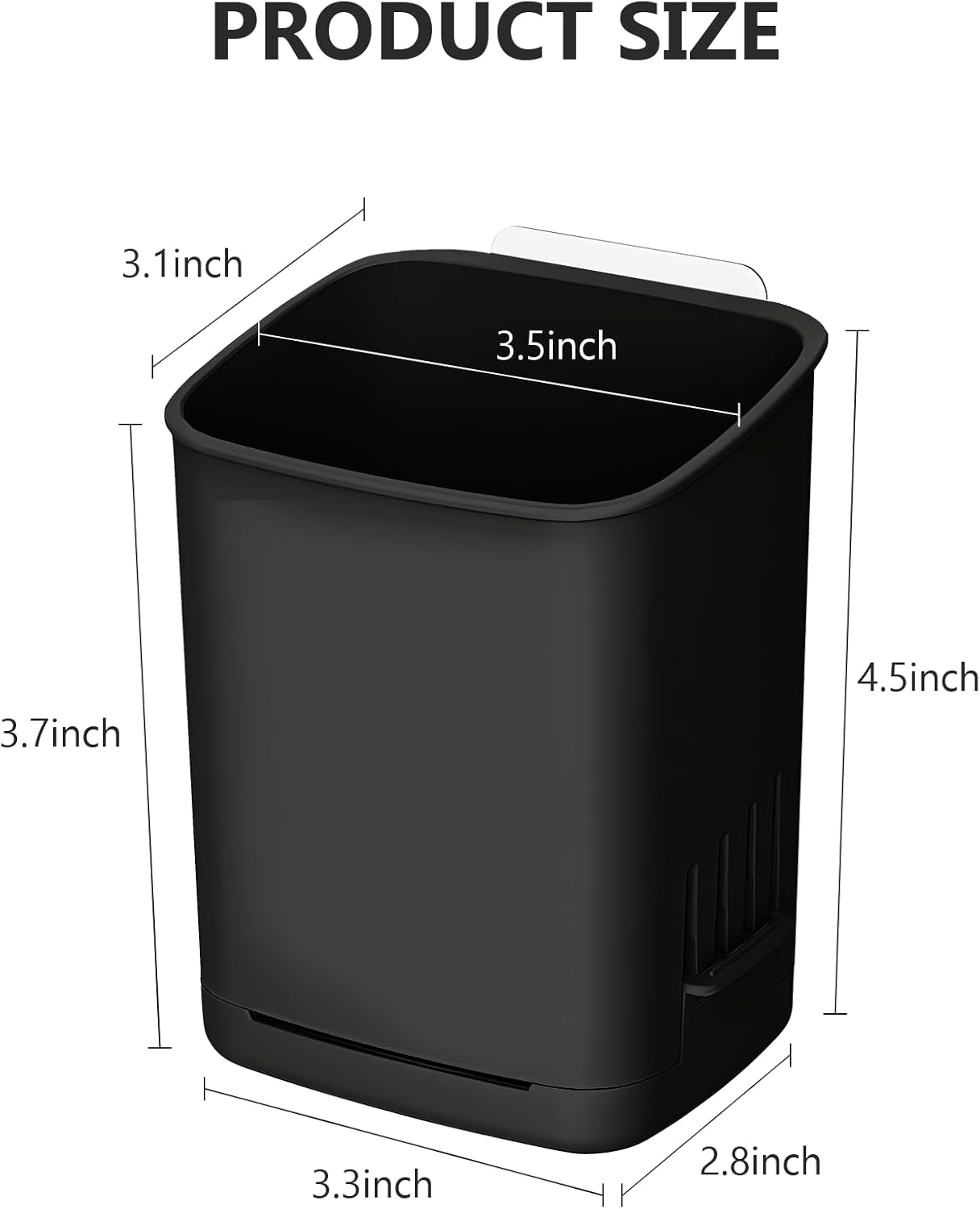 Sturdy Toothbrush Toothpaste Holder for Bathroom Kitchen