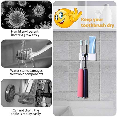 Wall-Mounted Electric Toothbrush Holder 1 Pack