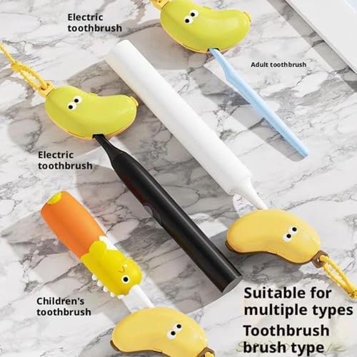 Banana Toothbrush Holder Travel-friendly Dispenser Case