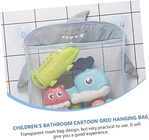 Cabilock Bathroom Toy Organizer Mesh Bag for Kids