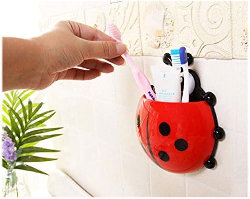 Ladybug Toothbrush Holder Bathroom Set