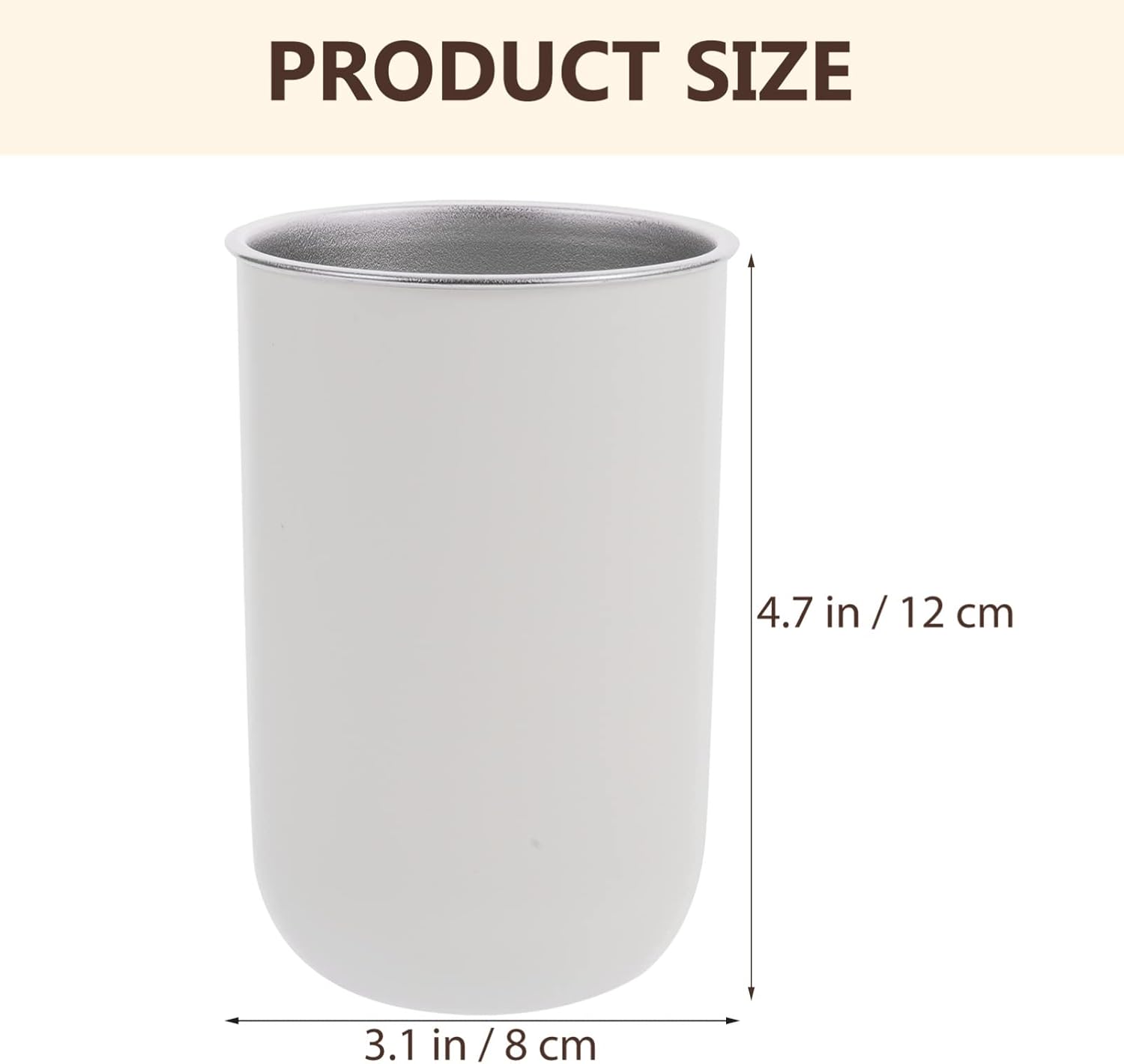 Stay organized and elegant with the Healeved Toothbrush Cup Holder Set