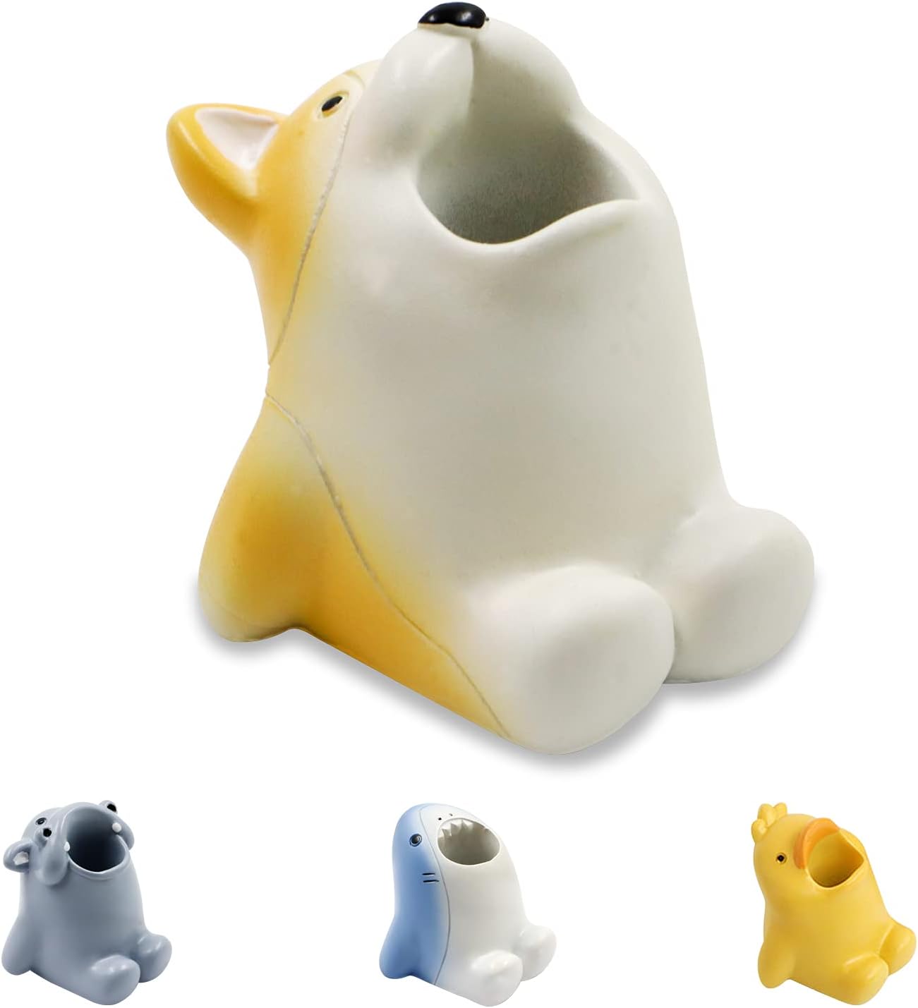 Cute Cartoon Toothbrush Holder for Kids and Adults