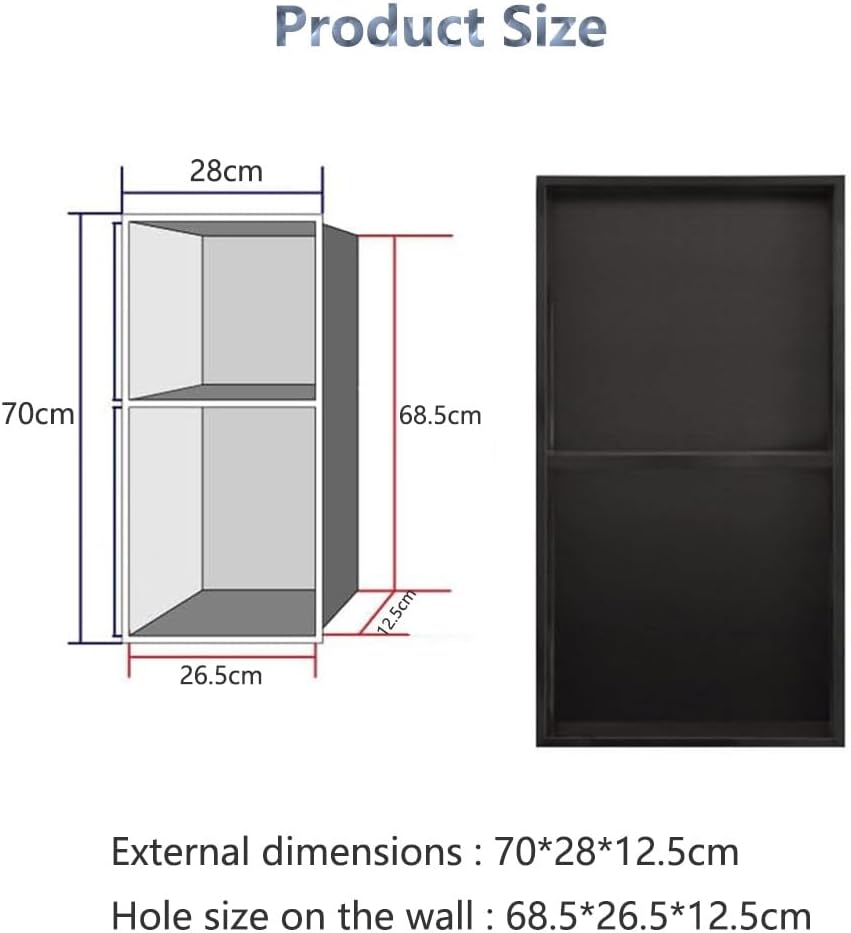 Space-Saving Shower Niche Organizer