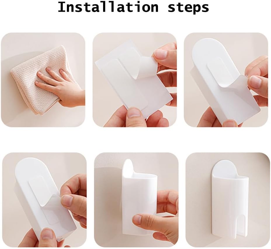 Sturdy Rechargeable Electric Toothbrush Holder Wall Mounted With Universal Fit