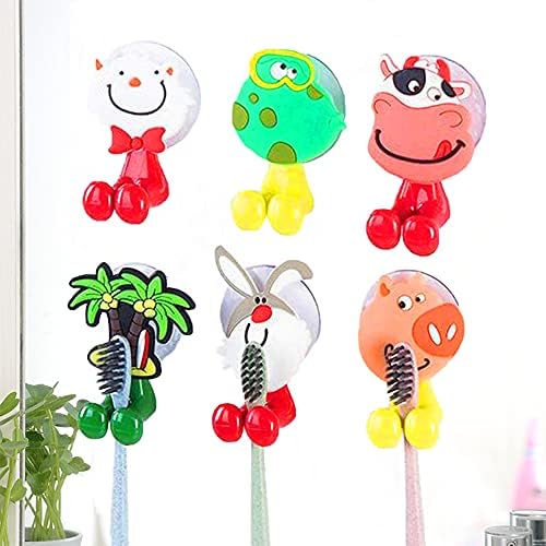 Cute Animal Toothbrush Holder for Kids 9 Pack 1