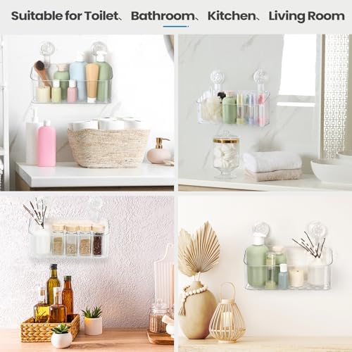 3-Pack Bath Toy Storage Holder