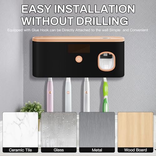 High-Quality USB Rechargeable Toothbrush Sterilizer Holder