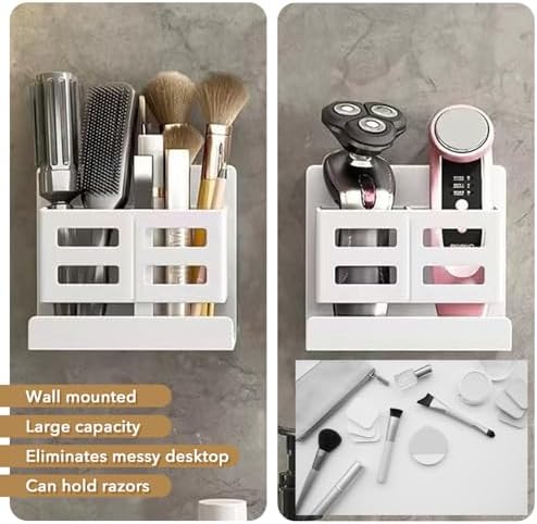 Feenhag Toothbrush Holder Wall Mounted White