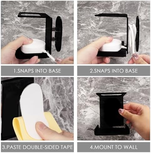 Sturdy electric toothbrush holder for easy charging compact design