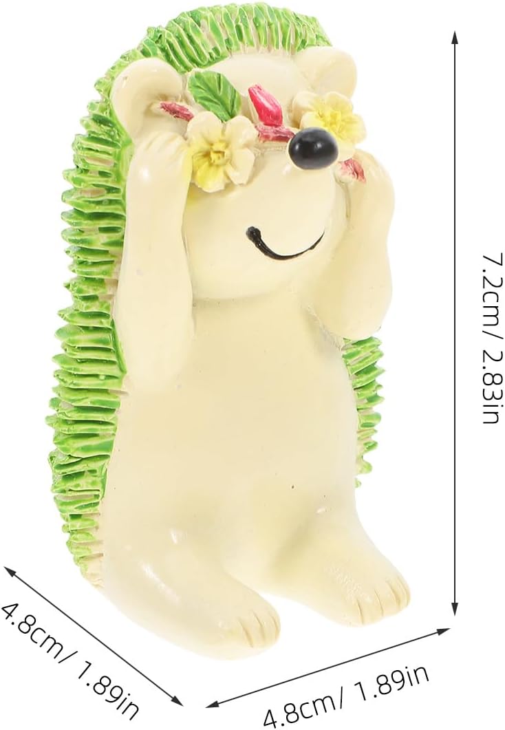 2Pcs Cartoon Hedgehog Toothbrush Holders