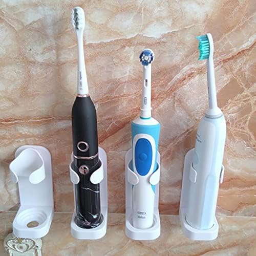 4-Piece Set Electric Toothbrush Holder Creative Traceless Wall-Mounted Organizer