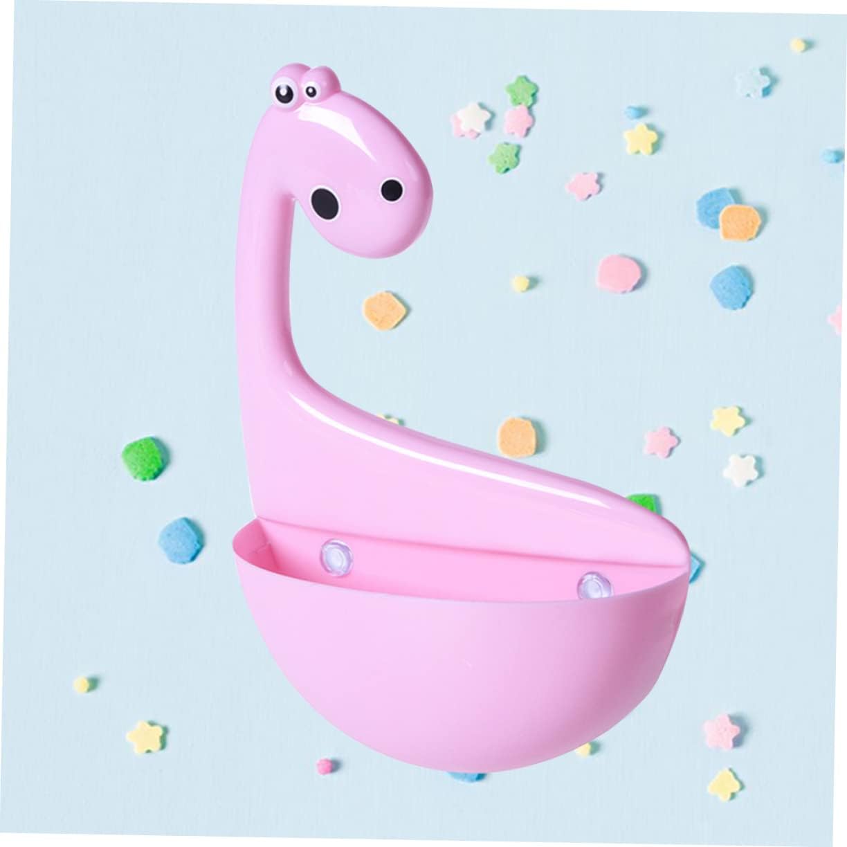 MAGICLULU Dino Suction Cup Toothbrush Toothpaste Holder Set