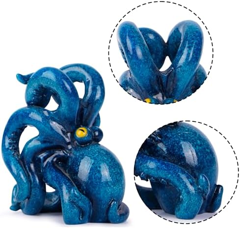 Hodao Blue Octopus Toothbrush Holder
