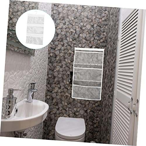 Versatile shower organizer bag for space-saving bathroom storage