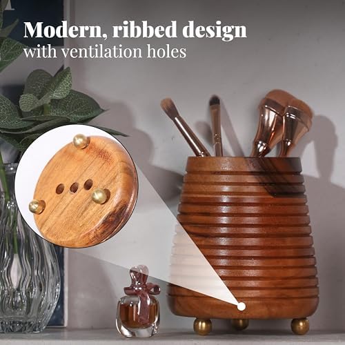 Folkulture 4x3 Toothbrush Holder for Bathroom
