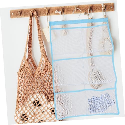 Luxshiny Space-Saving Mesh Shower Organizer