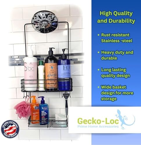 Durable REQUEST for organizing shower essentials