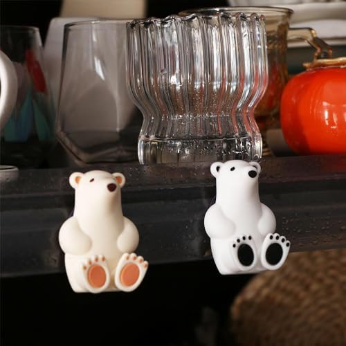 Perfectly Puzzling Polar Bear Toothbrush Holder