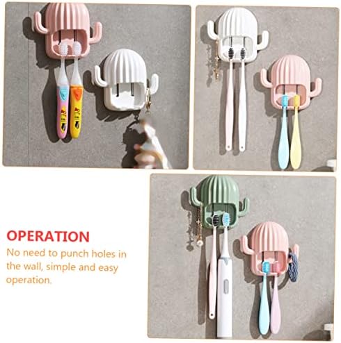 Elegant Cactus Toothbrush Racks