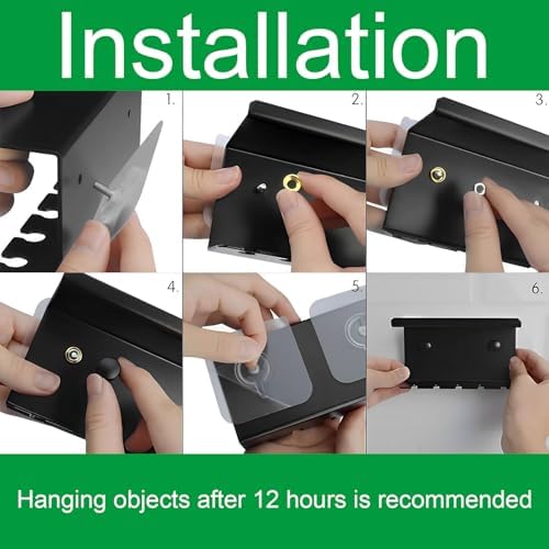 Wall-Mounted Toothbrush Holder Aluminum Self-Adhesive Organizer for Bathroom Oral Care