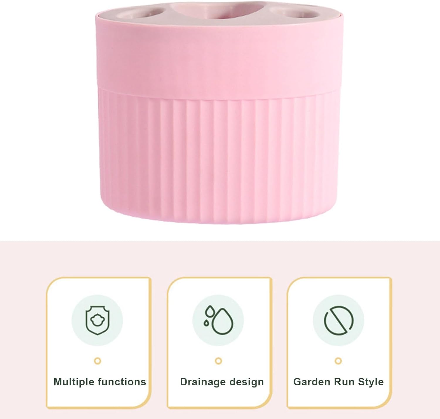 Tainrunse Multi-Purpose Storage Rack for Toothbrushes Toothpaste
