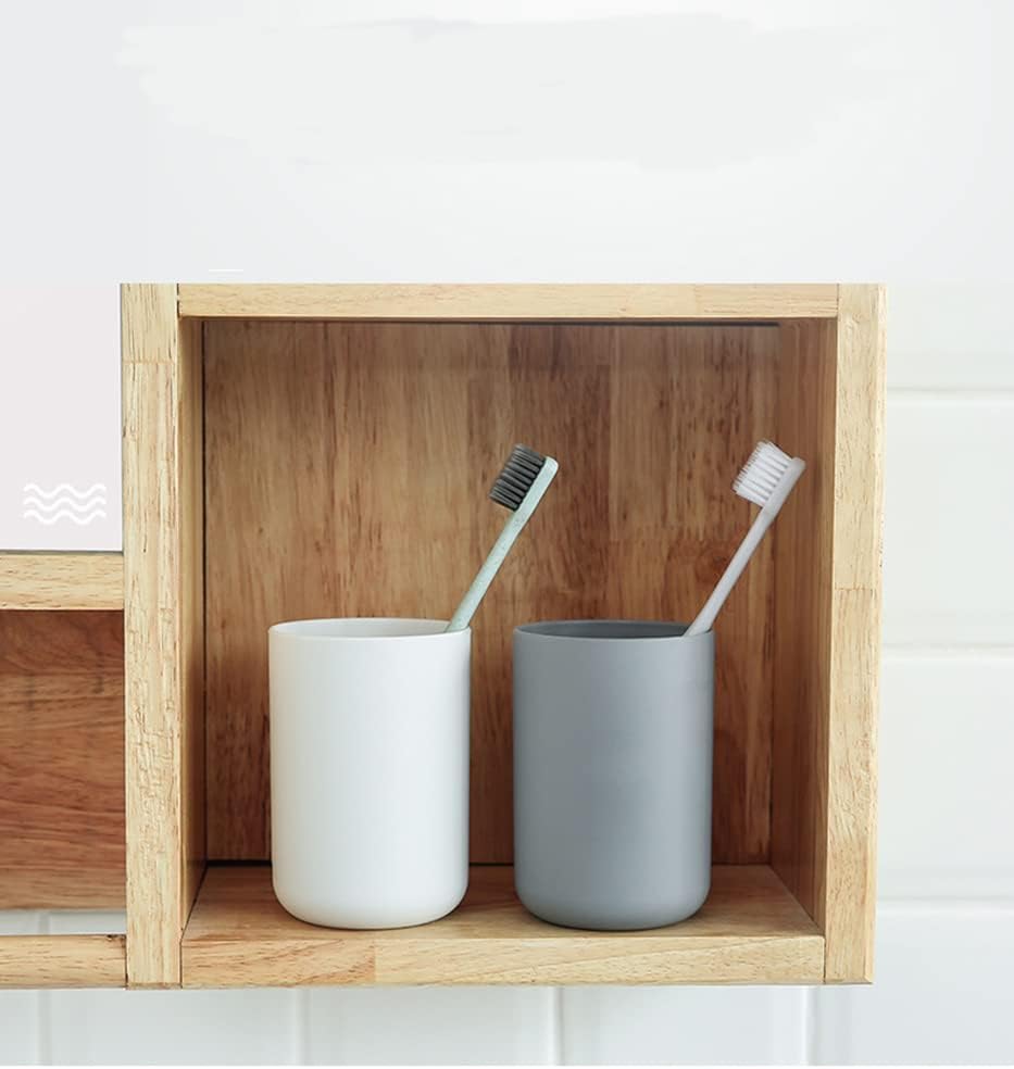 Japanese Style Toothbrush Holder 2pcs Gray