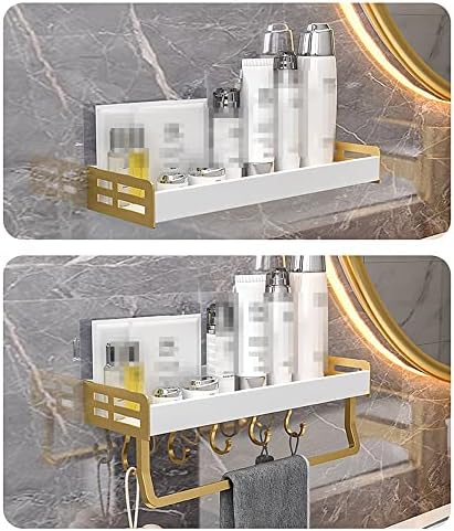 PremiumProfessional Wall-Mounted Shower Caddy for Bathroom Storage