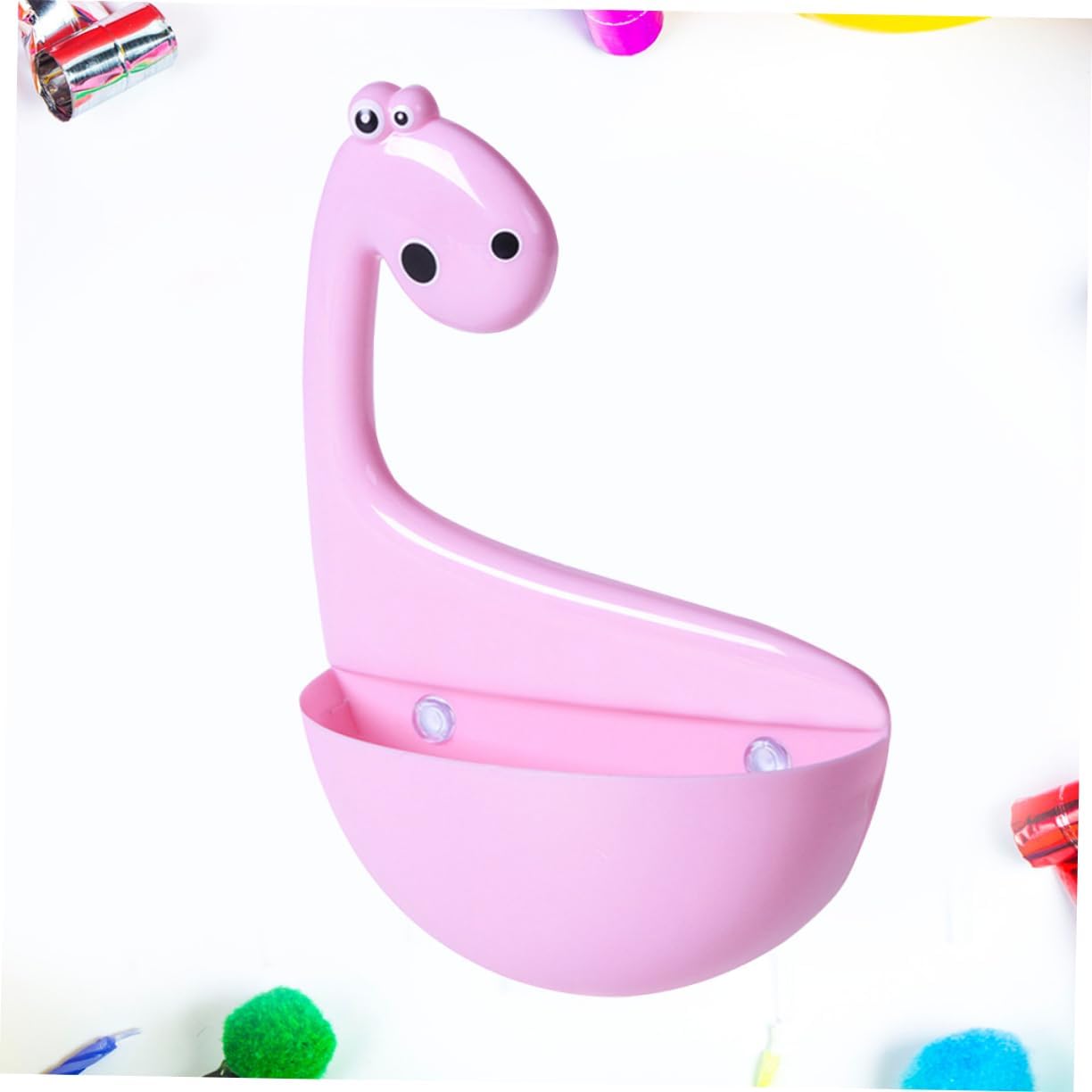 MAGICLULU Dino Suction Cup Toothbrush Toothpaste Holder Set