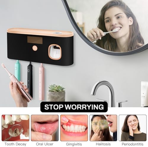 High-Quality USB Rechargeable Toothbrush Sterilizer Holder