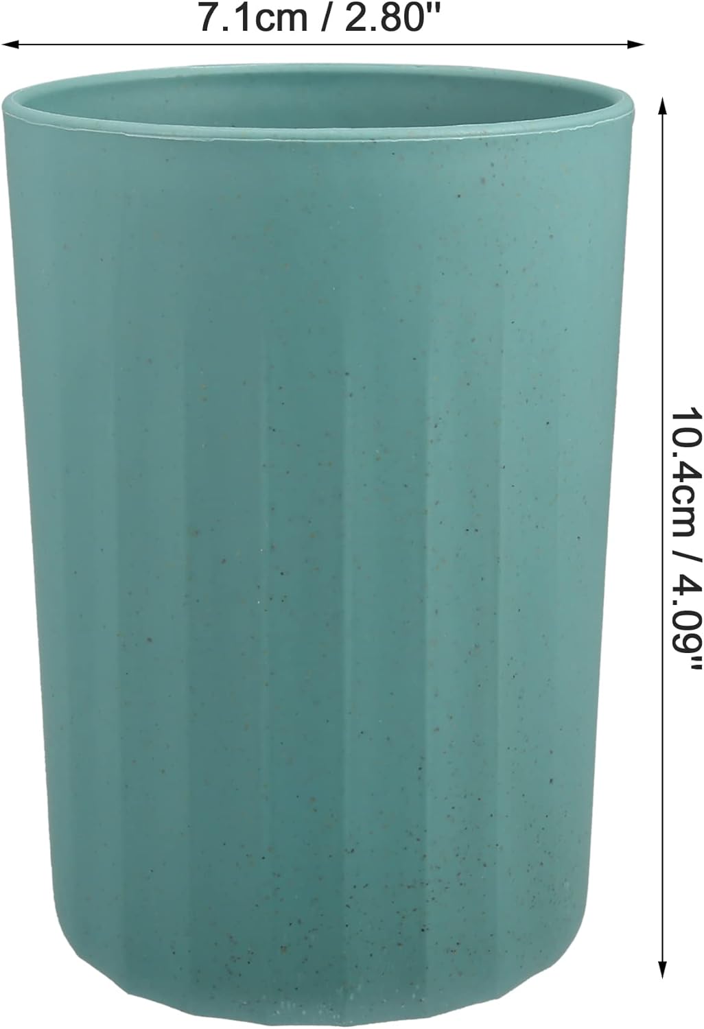 VOCOSTE 1-Piece Bathroom Tumbler Deep Green