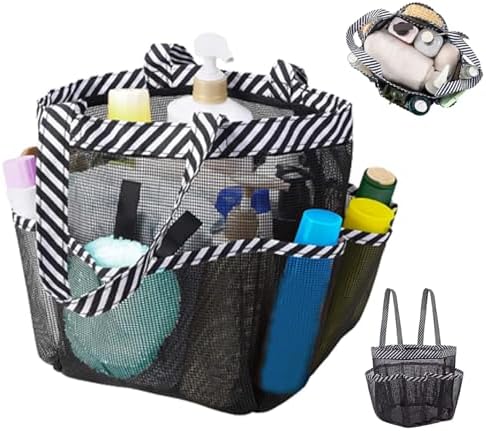 Jorzer Mesh Shower Caddy Portable Bathroom Organizer