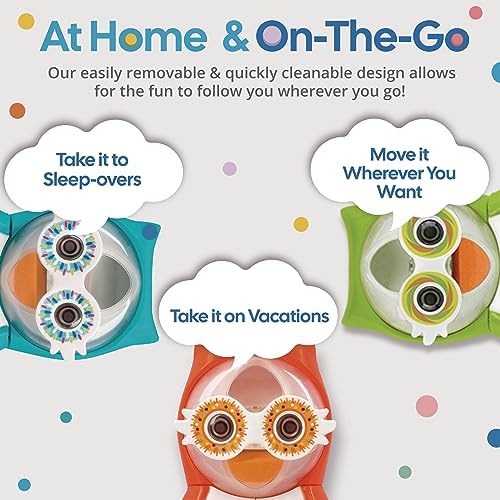 Flipper Owl Toothbrush Cover - Makes Brushing Fun for Kids