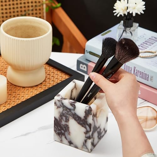 Denique Natural Marble Toothbrush Holder