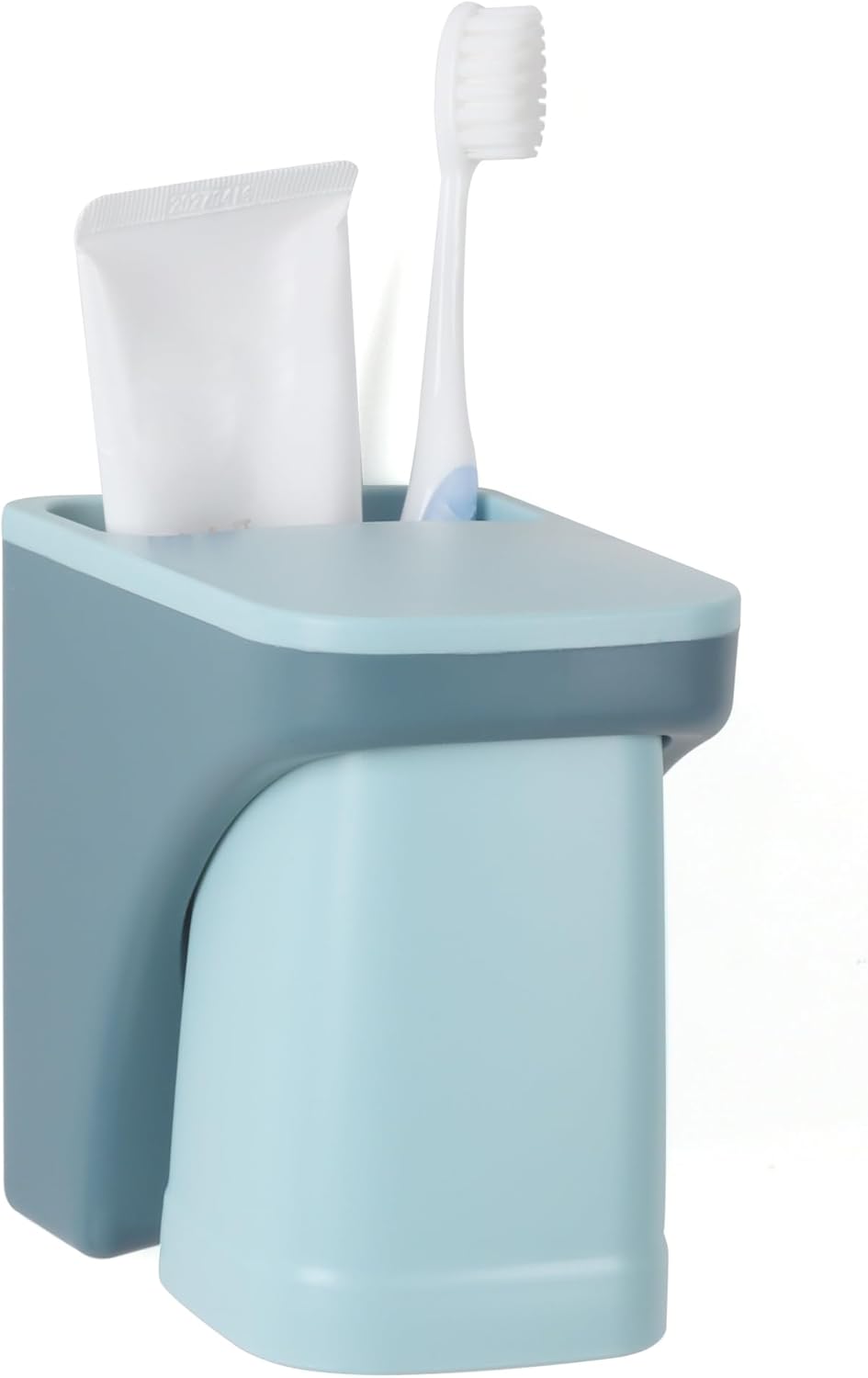 Yagoo Wall Mounted Toothbrush Holder Organizer Set 1 Blue