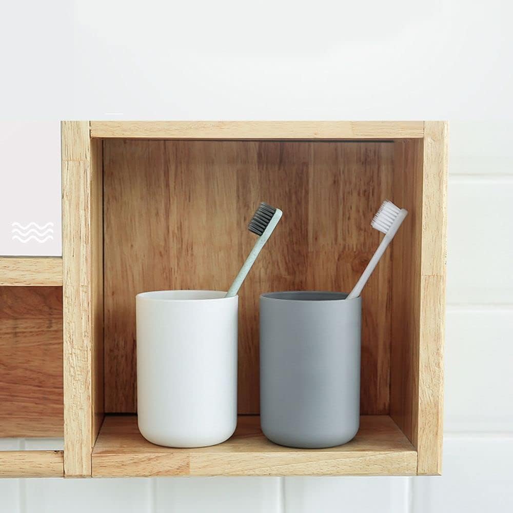 Reusable Plastic Bathroom Tumbler for mouthwash toothbrush and more