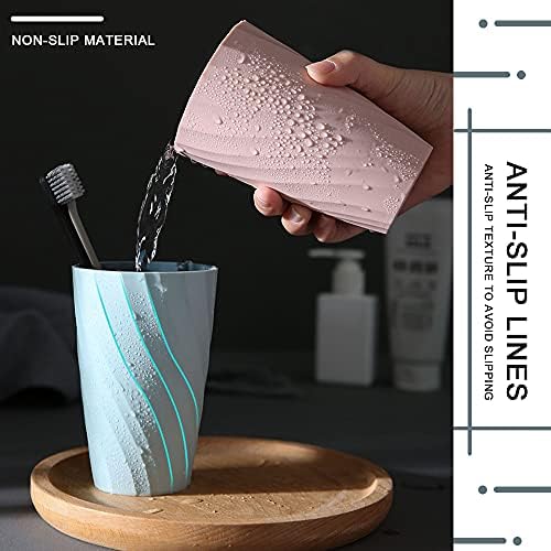2Pack Unbreakable Toothbrush Cup Holder