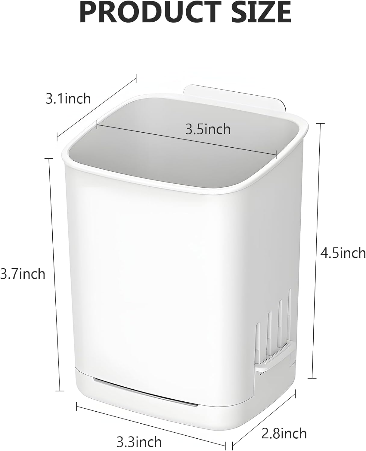 Sturdy Wall-Mounted Toothbrush Holder SIBRANT
