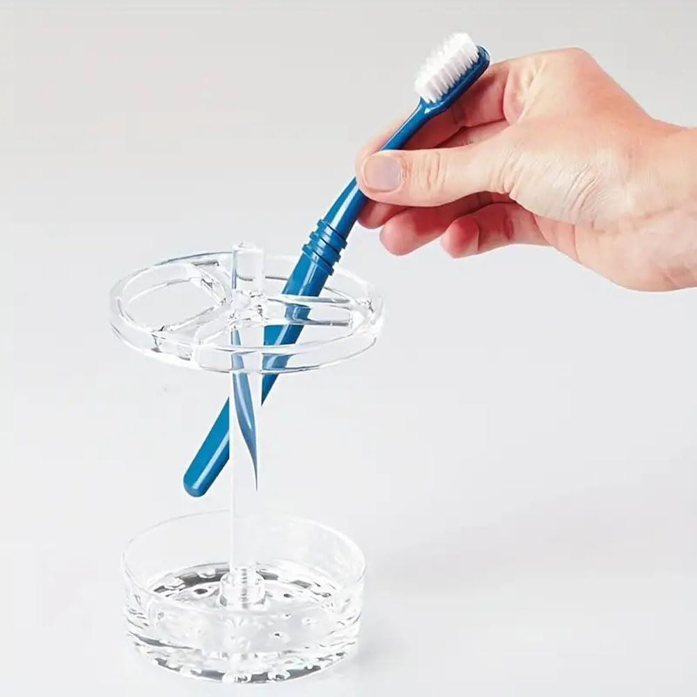 Convenient Plastic Toothbrush Holder Stand