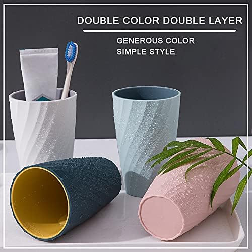 2Pack Unbreakable Toothbrush Cup Holder