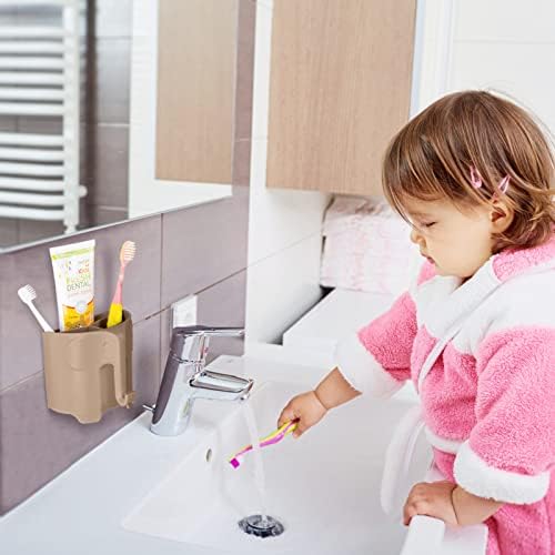 RyanLemon Elephant Toothbrush Holder for Toddlers