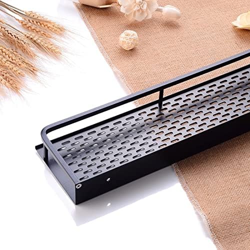 Stylish 30CM Space Aluminum Bathroom Caddy Organizer with Drainage