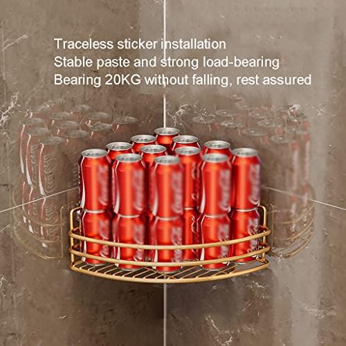 Corner Shower Caddy Luxury Bathroom Organizer Triangle Rack