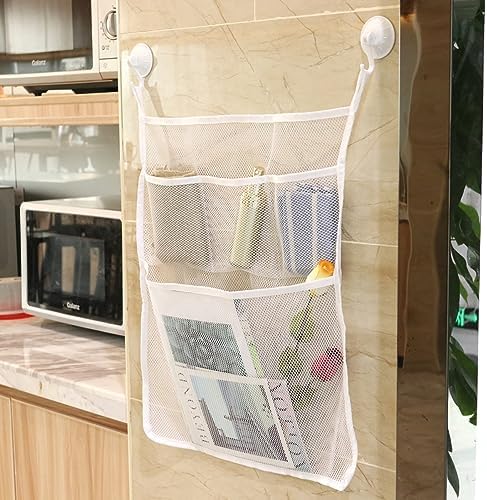ABOOFAN Bathtub Toy Organizer Set with Suction Cup Hooks
