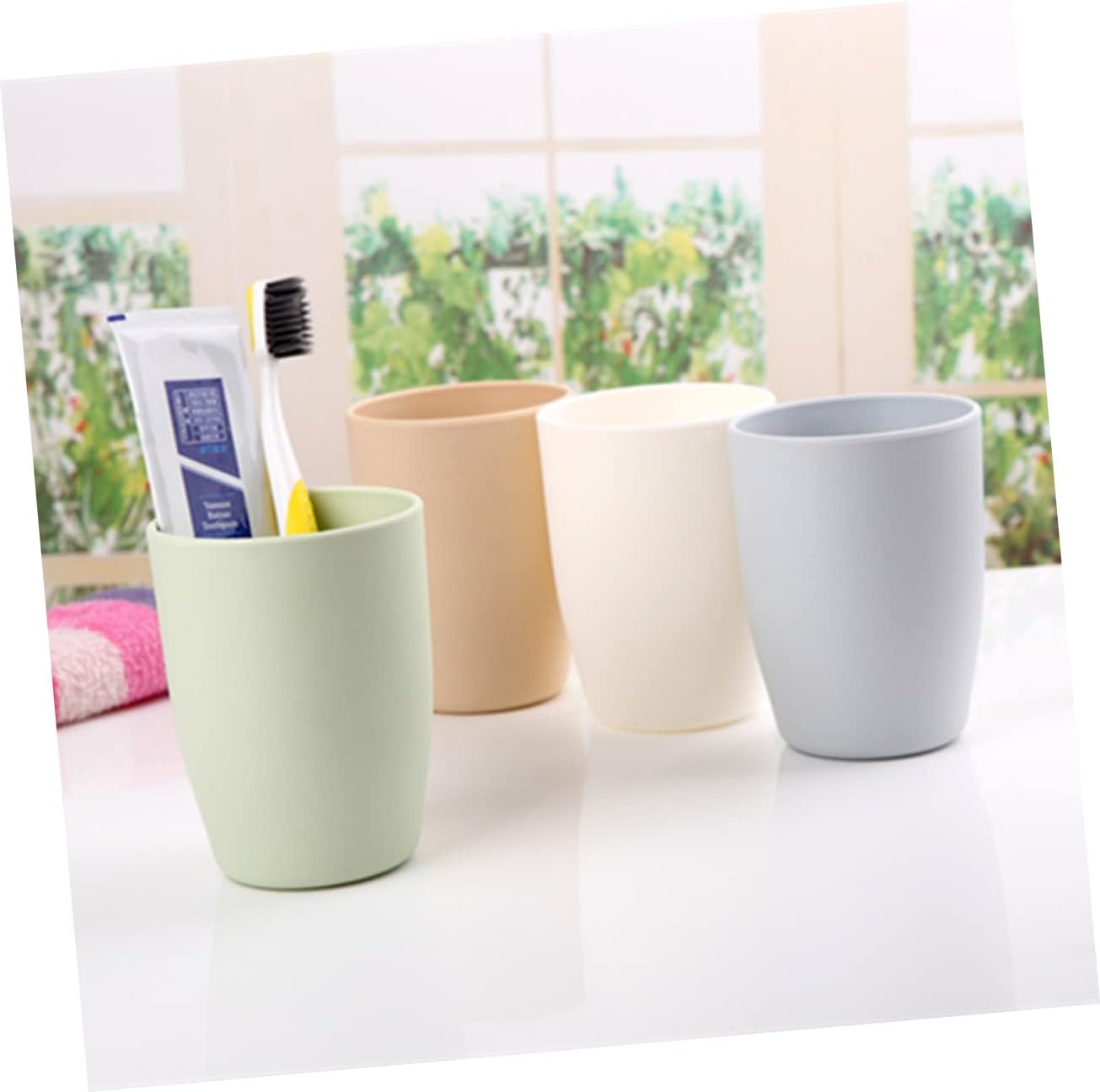 DOITOOL Toothbrush Holder for Bathroom