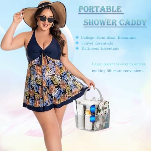 Durable Mesh Showers Caddy for Dorms and More