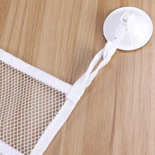 ABOOFAN Bathtub Toy Organizer Set with Suction Cup Hooks