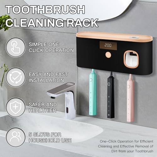 High-Quality USB Rechargeable Toothbrush Sterilizer Holder