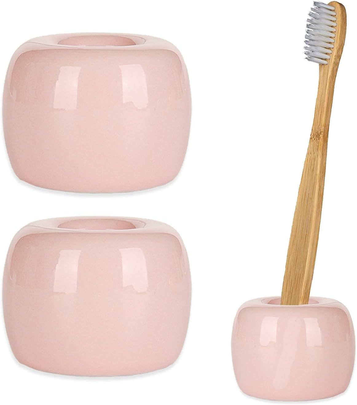 LIDESHUE Ceramic Toothbrush Holder