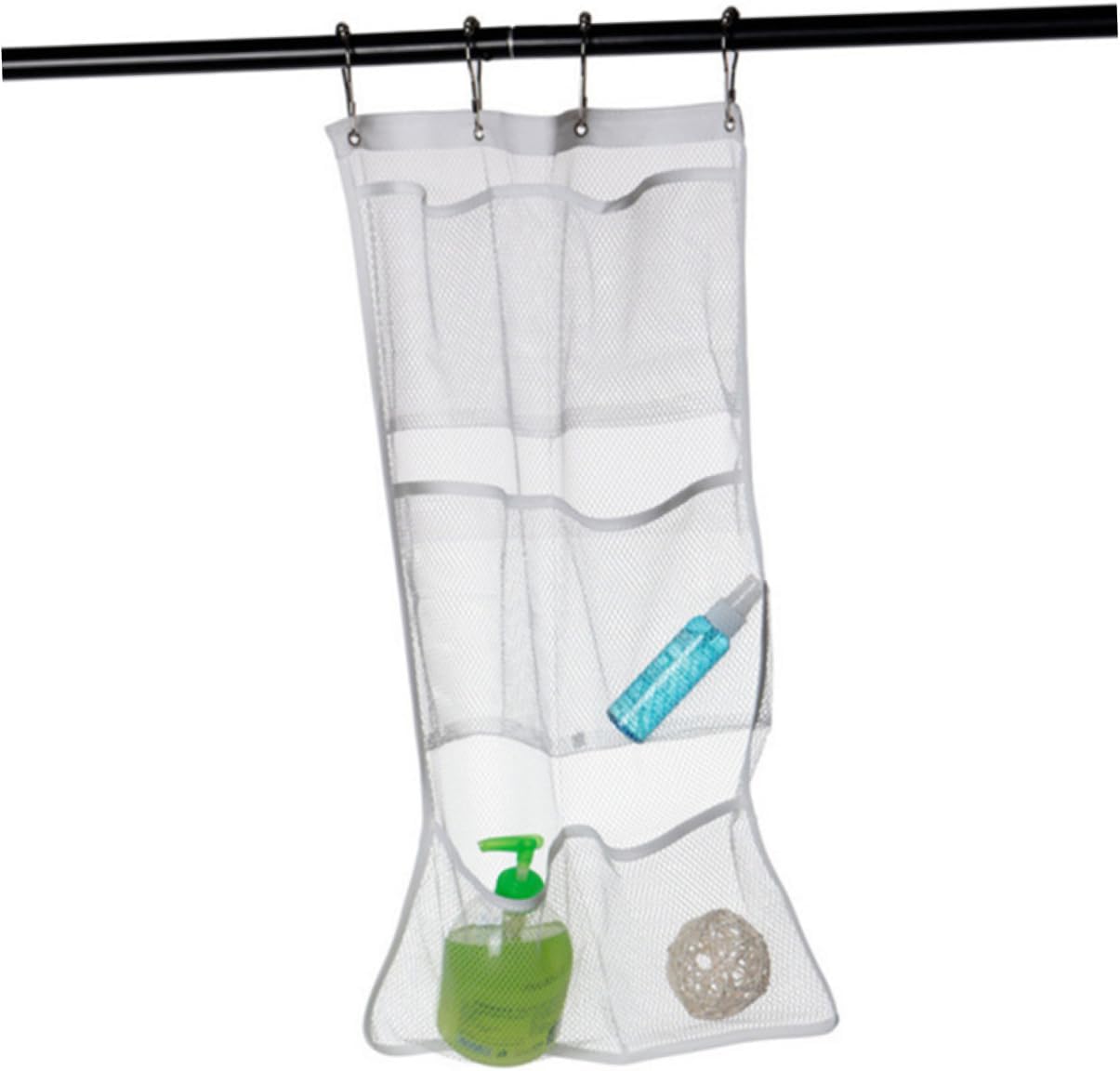 Ciieeo 2-Piece Mesh Organizers for Toiletries and Kids Storage